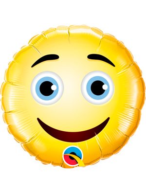 Globo foil emoji Smile 9"