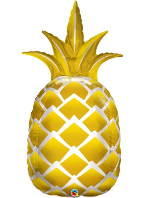 Globo foil Golden Pineapple