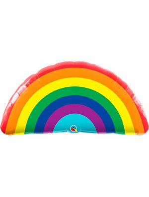 Globo foil Bright Rainbow