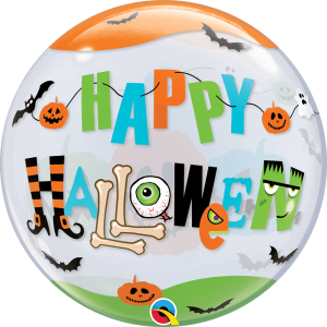 Globo bubble Halloween Fun Front