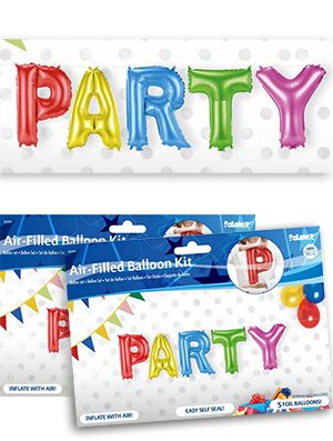 Kit de Globos letras Party