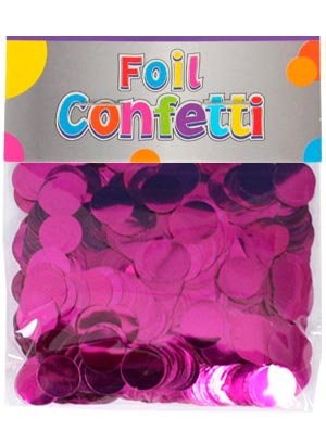 Confetti metálico Fucsia 10mm