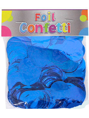 Confetti metálico Azul 25mm