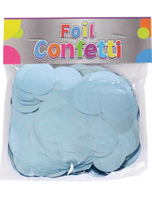 Confetti satinado Azul claro 25mm