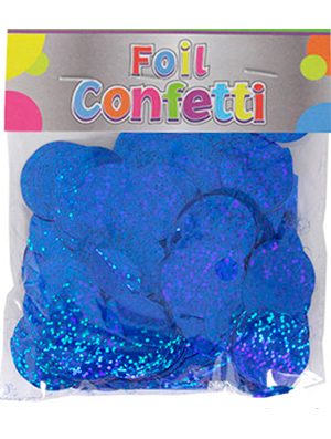 Confetti Holográfico metálico Azul 25mm