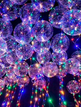 Cinta con luz led para globos 3m