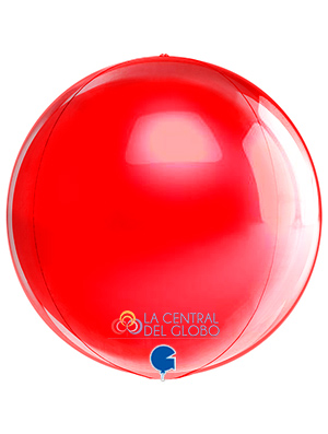 Esfera foil Rojo 15" 38 cms.