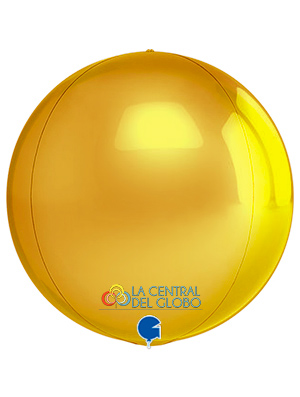 Esfera foil Gold 15" 38 cms.