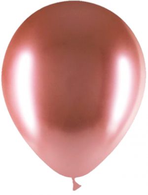Globo látex Brilliant Oro rosado Special Deco