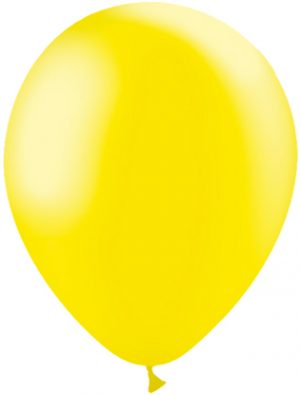 Globo látex Amarillo perlado Special Deco