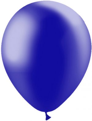 Globo látex Azul marino perlado Special Deco