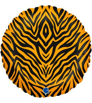 Globo foil tigre