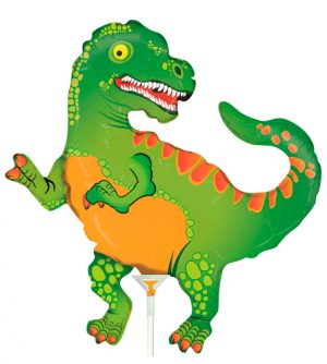 Globo foil mini dinosaurio