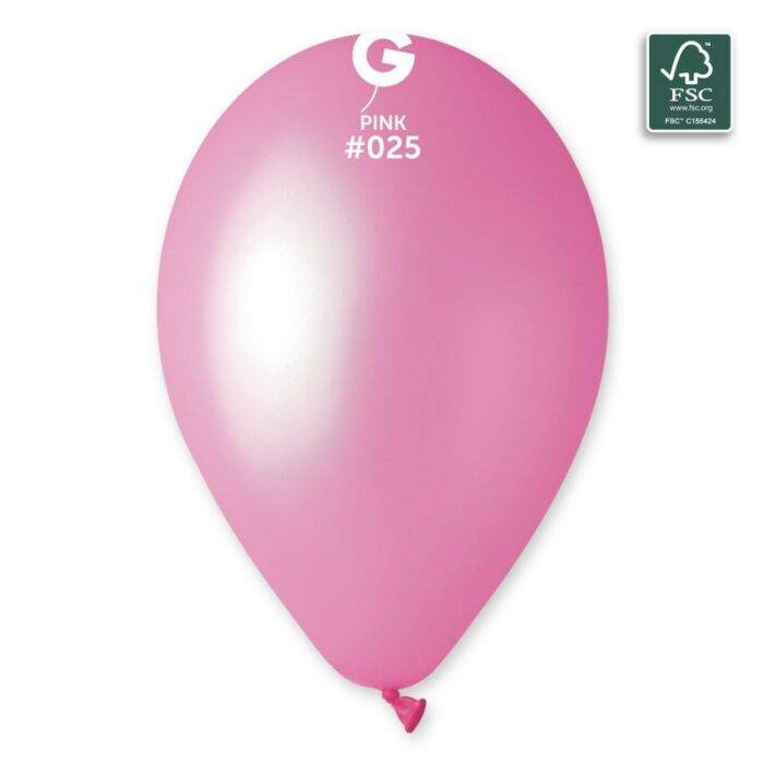 100 fsc certified nrl balloons pink