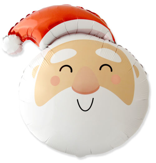 Globo foil cabeza Papa Noel Santa Claus